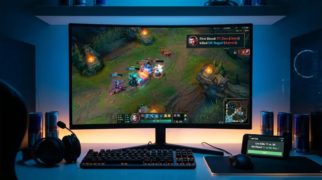 Strategie și sfaturi pentru pariul pe first blood în League of Legends